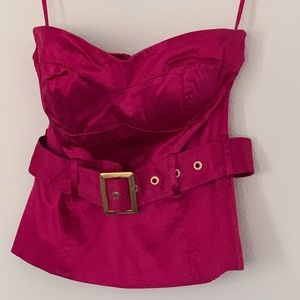 Fuchsia top